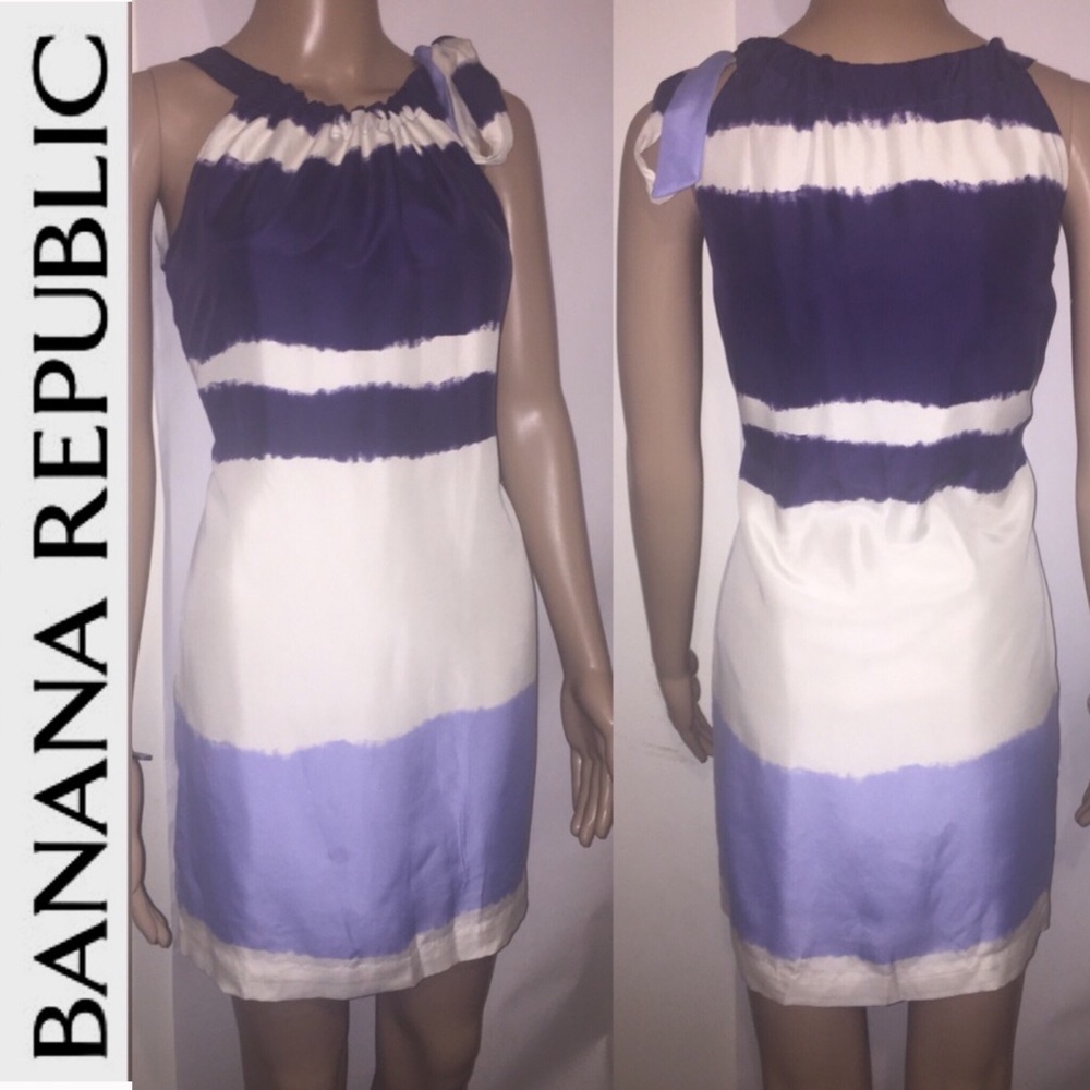 Banana Republic Ombré Dress with Bow